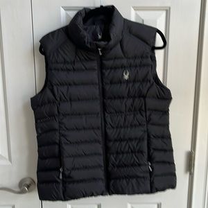 Spyder Black puffy vest